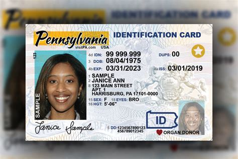 pa real id rfid chip|penndot real id pa.